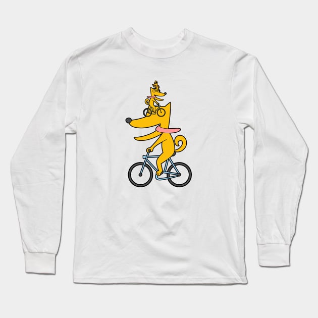 Father and son Long Sleeve T-Shirt by strish